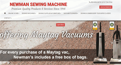 Desktop Screenshot of newmansewing.com